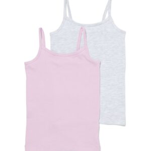 HEMA Kinderhemden Katoen/stretch - 2 Stuks Lila (lila)