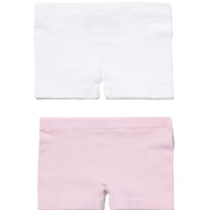HEMA Kinderboxers Naadloos Rib - 2 Stuks Lichtpaars (lichtpaars)