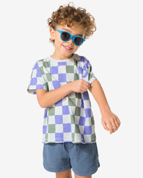 HEMA Kinder T-shirt Ruiten Groen (groen)