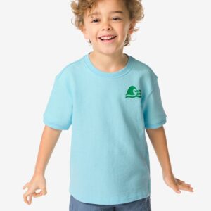 HEMA Kinder T-shirt Sweat Aqua (aqua)