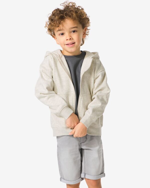 HEMA Kinder Sweatvest Zand (zand)