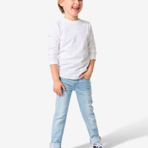 HEMA Kinder Skinny Jogdenim Lichtblauw (lichtblauw)