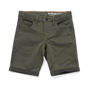 HEMA Kindershort Jogdenim Groen (groen)