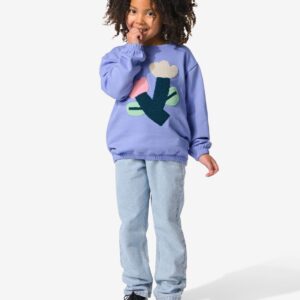 HEMA Kinderjeans Mom Fit Lichtblauw (lichtblauw)