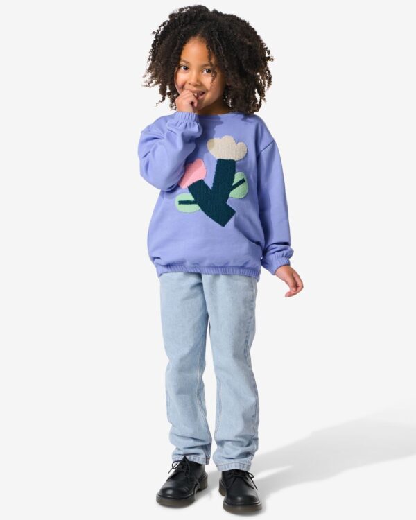 HEMA Kinderjeans Mom Fit Lichtblauw (lichtblauw)