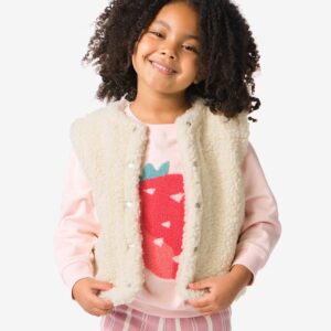 HEMA Kindergilet Lammy Gebroken Wit (gebroken wit)