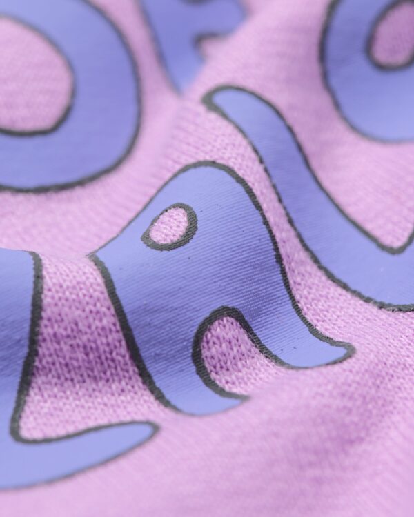 baby T-shirt kat paars
