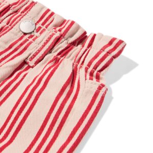 baby korte broek strepen rood