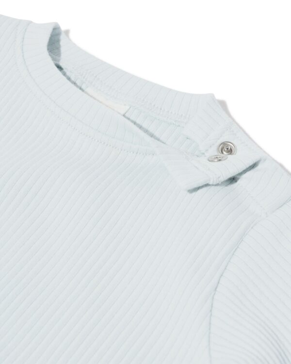 baby T-shirts rib - 2 stuks blauw