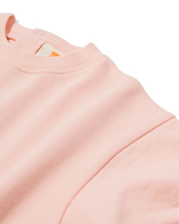 baby sweatshirt honden roze
