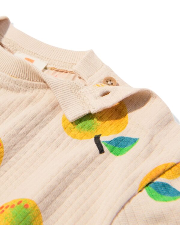 baby T-shirt rib ecru