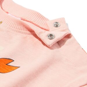 baby T-shirt krab roze