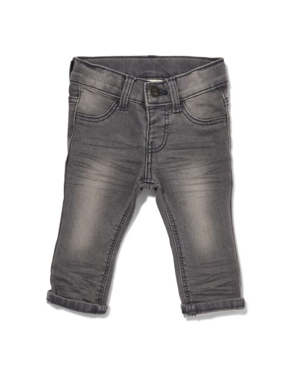 HEMA Baby Jogdenim Grijs (grijs)