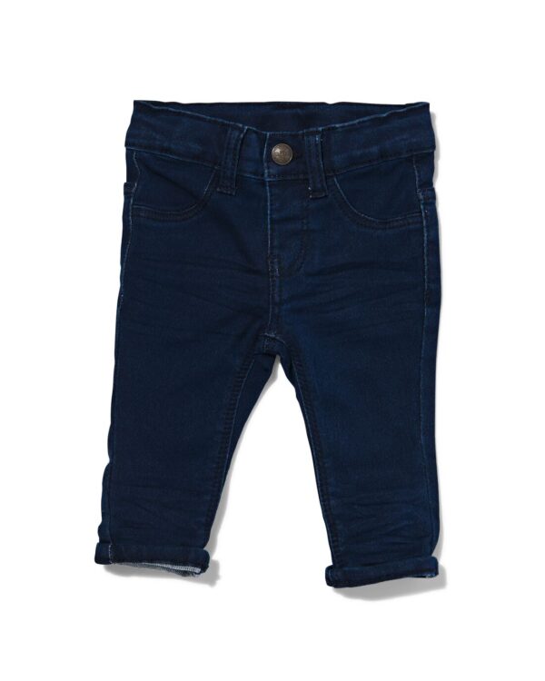 HEMA Baby Jogdenim Donkerblauw (donkerblauw)