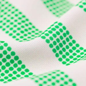 babyzwemhoedje UV-beschermend strepen groen