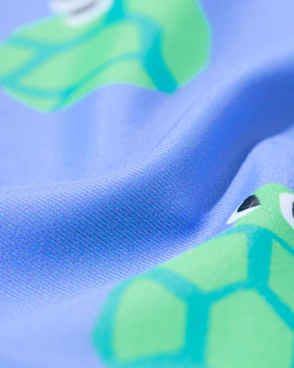 babyshirt UV-beschermend blauw