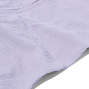 baby slaapzak mouwloos mousseline 0.5tog lavendel