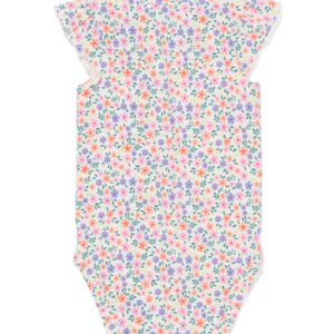romper katoen met stretch bloemen multicolor