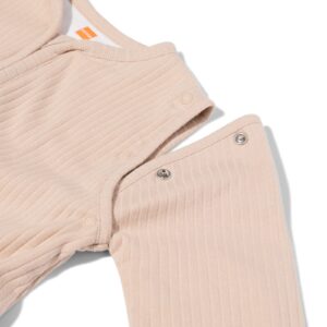 baby slaapzak met afneembare mouwen rib 0.5tog zand