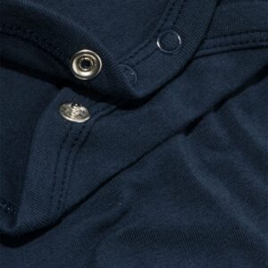 romper organic katoen stretch donkerblauw