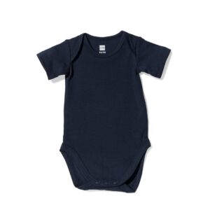 HEMA Romper Organic Katoen Stretch Donkerblauw (donkerblauw)