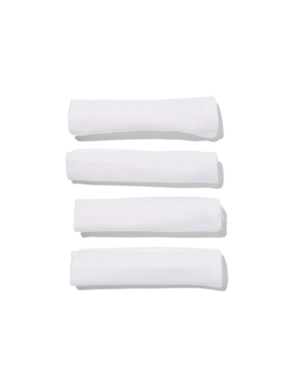 hydrofiel washandjes - 4 stuks