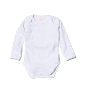 HEMA Romper Organic Katoen Stretch - 2 Stuks Wit (wit)