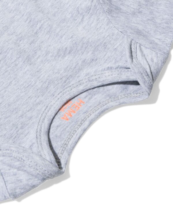 romper stretch grijsmelange