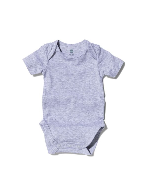 HEMA Romper Stretch Grijsmelange (grijsmelange)