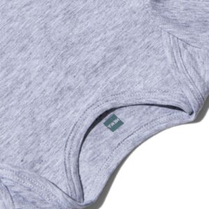 romper stretch grijsmelange