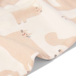 baby slaapzak mouwloos katoen 0.5tog beige