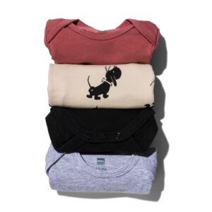 romper met stretch zwart
