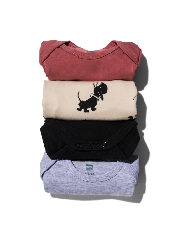 romper met stretch zwart