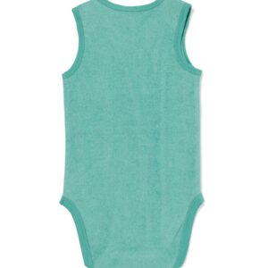 romper katoen met stretch groen