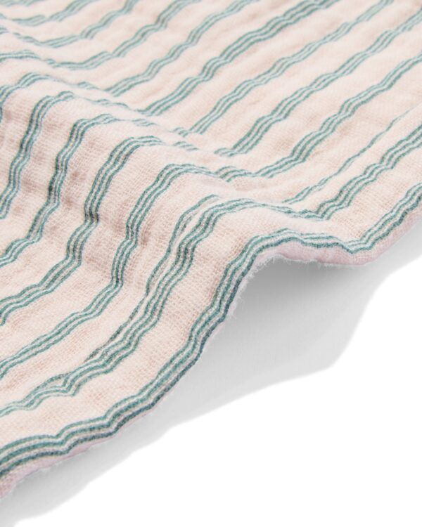 newborn broek mousseline strepen groen