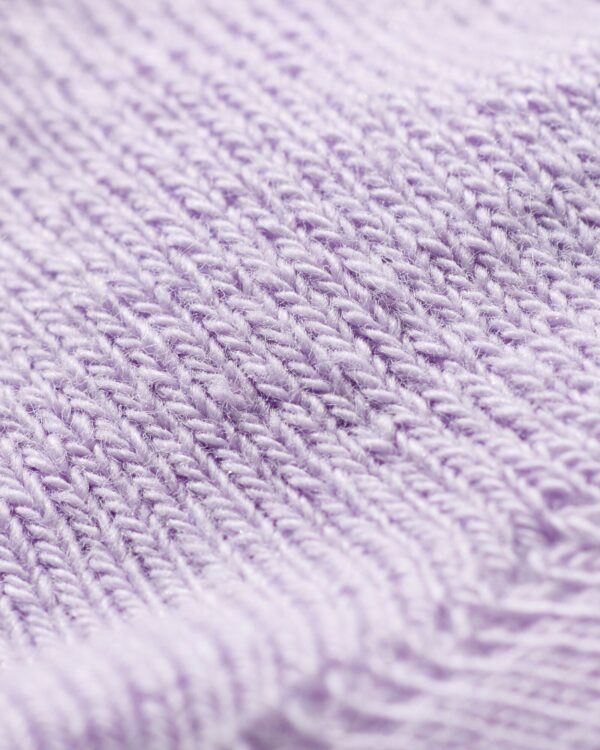 babysokken terry ruffle - 2 paar lila