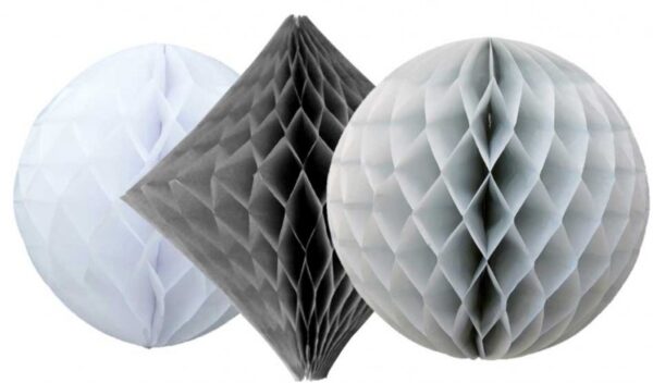 Honeycomb set 3 stuks