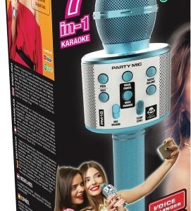 Idance Bluetooth Party Microfoon Blauw