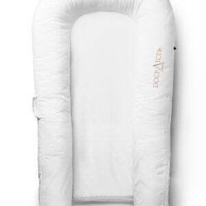 DockAtot Sleepyhead GRAND Dock Pristine wit - ademend materiaal - 9 tot 36 maanden
