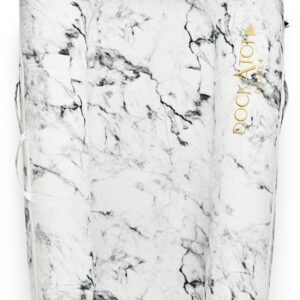 DockAtot Sleepyhead Deluxe+ Carrare Marble babynestje met marmer print - ademend materiaal - 0 tot 8 maanden
