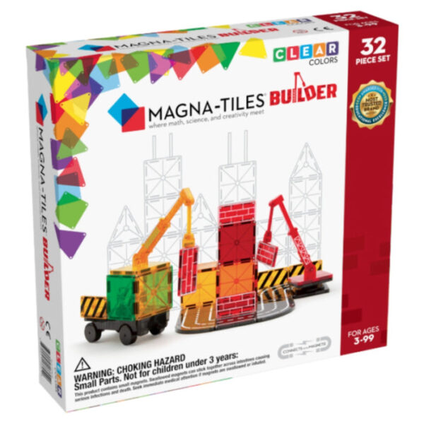 Magna-Tiles Builder 32 stuks - Geschikt vanaf 3 jaar