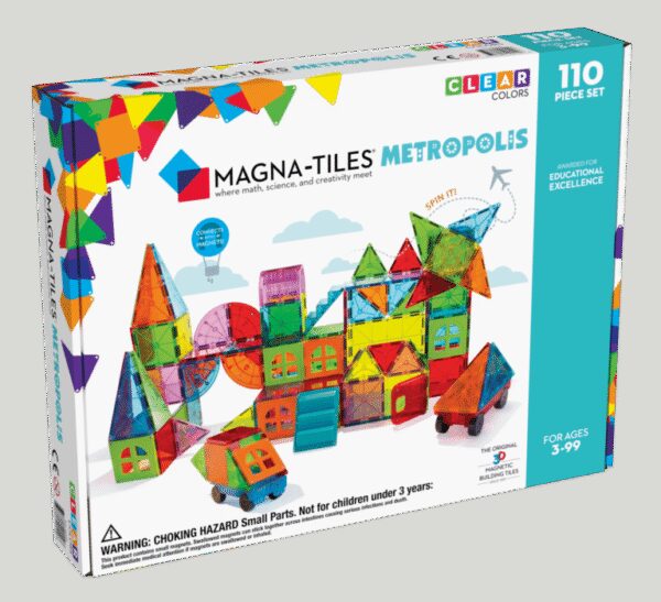 Magna-Tiles Metropolis set Magnetische Tegels - 110 delig