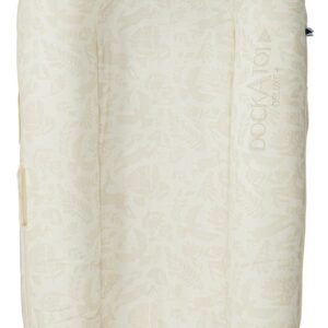 DockAtot Deluxe+ Dock babynestje - ademend materiaal - 0 tot 8 maanden - Neutral Woodland