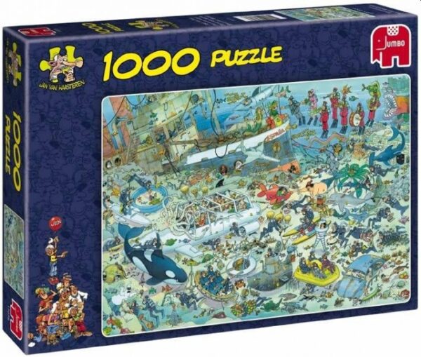 Jumbo Puzzel Jan van Haasteren Onderwater (1000)