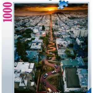 Puzzel Ravensburger San Francisco Lombard Street (1000)