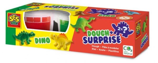 Ses klei Dino junior rood/groen 2-delig