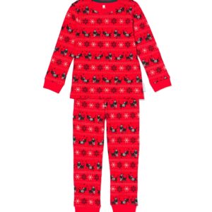 HEMA HEMA Takkie En Siepie Kinderpyjama Rood (rood)