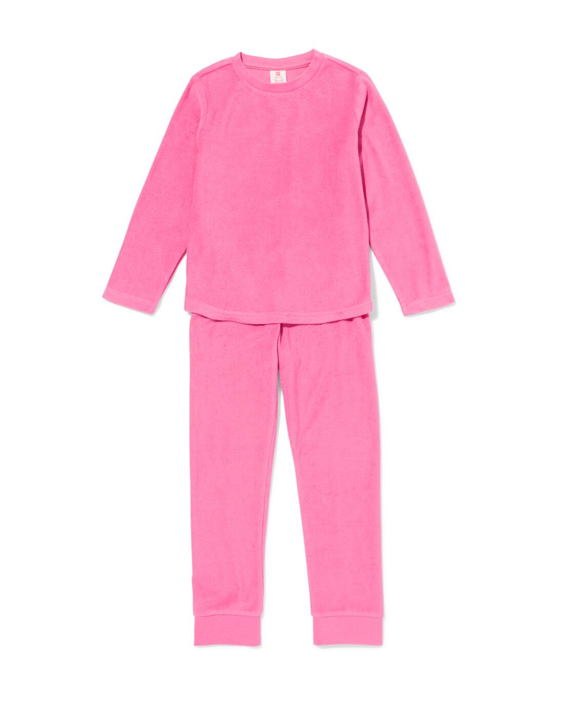HEMA HEMA Kinderpyjama Badstof Roze (roze) 1 HEMA HEMA Kinderpyjama Badstof Roze (roze)