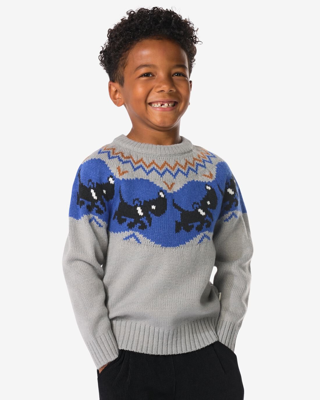 HEMA HEMA Takkie Kindertrui Grofgebreid Donkergrijs (donkergrijs) 1 HEMA HEMA Takkie Kindertrui Grofgebreid Donkergrijs (donkergrijs)