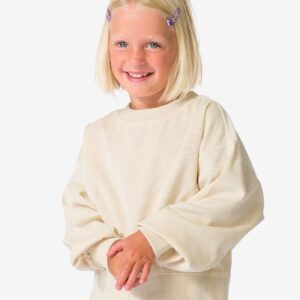 HEMA HEMA Kindertrui Ecru (ecru)